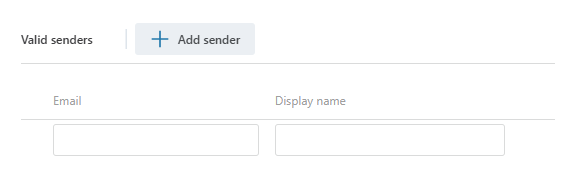 SendGrid Valid Senders